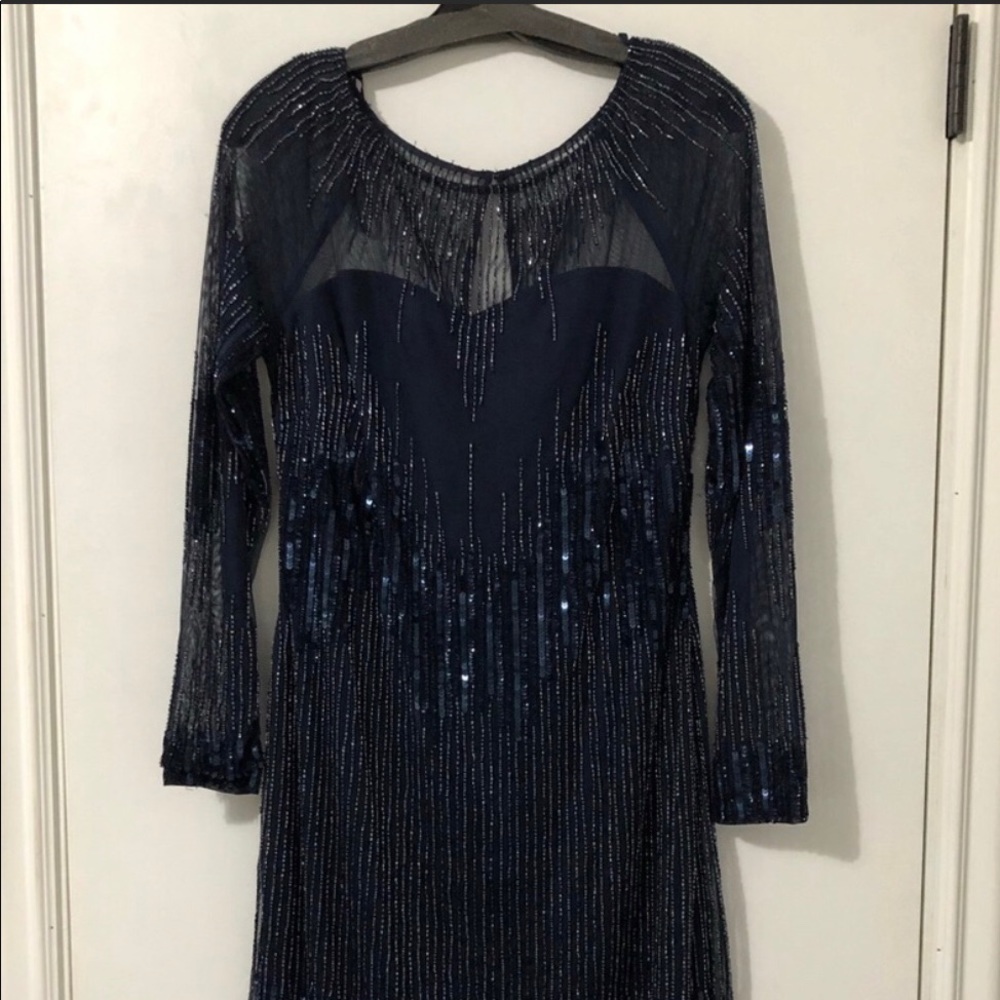 Adrianna Papell sequin dress
